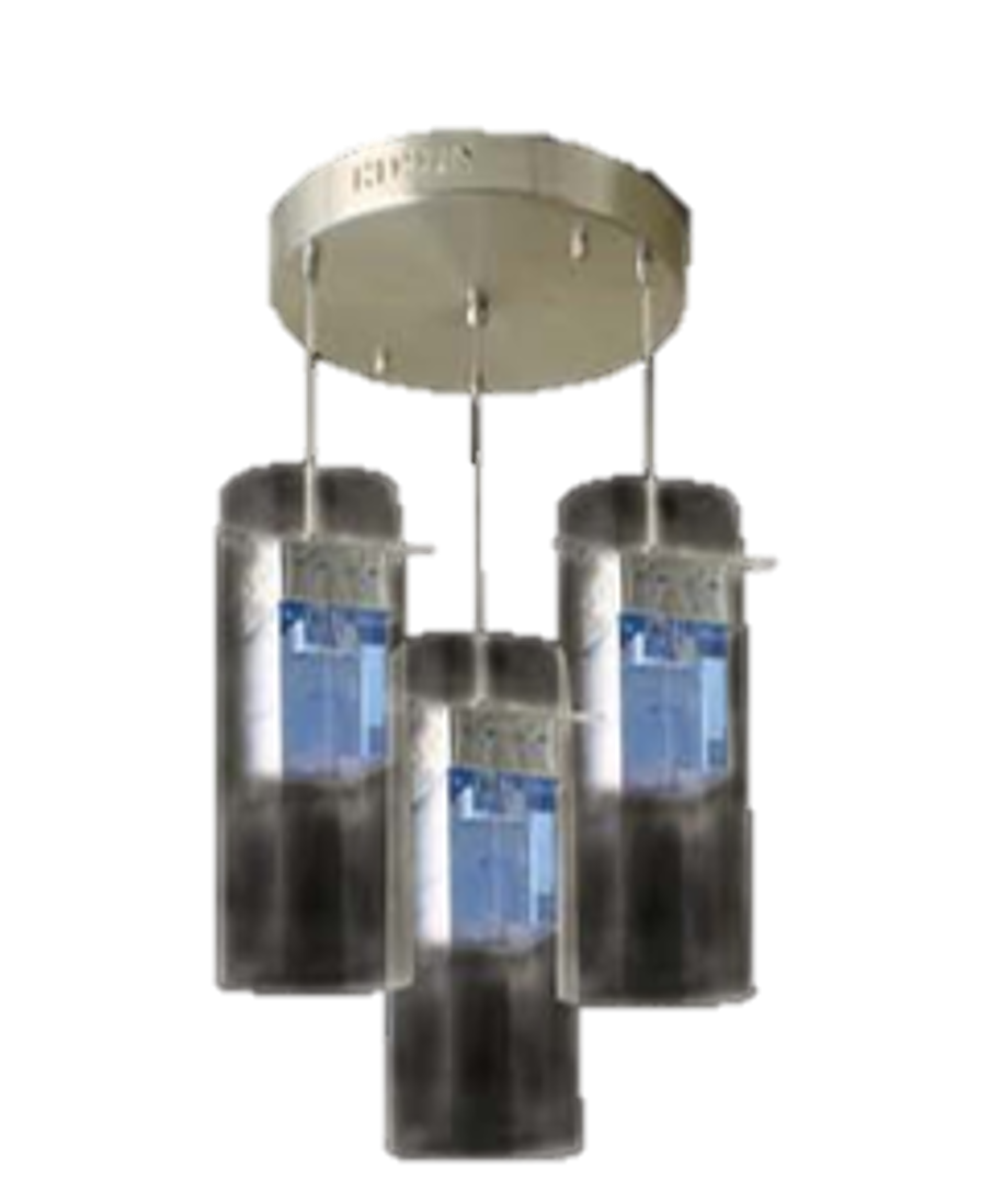 Lampara colgante Vaso 2º 3 luces