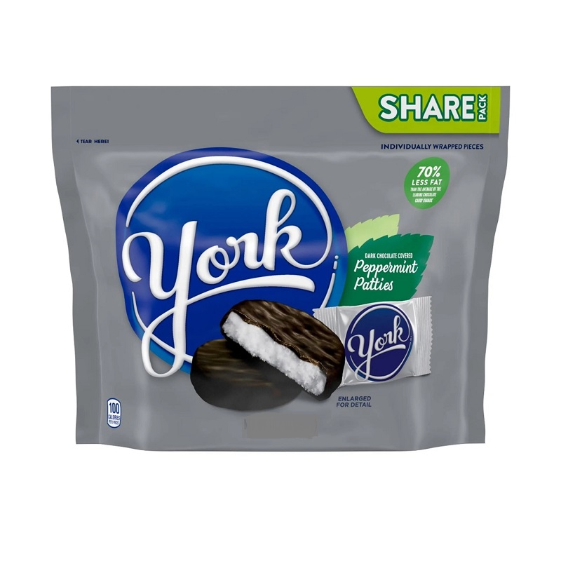Chocolate York Peppermint Patties 490 grs importado