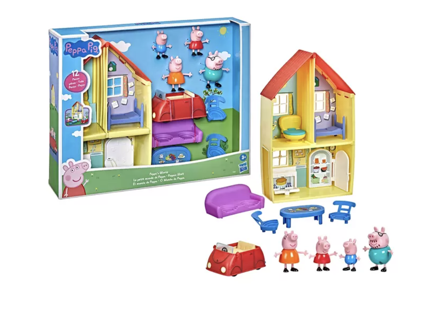 Set De Juego El Mundo De Peppa Pig Casa De Juegos