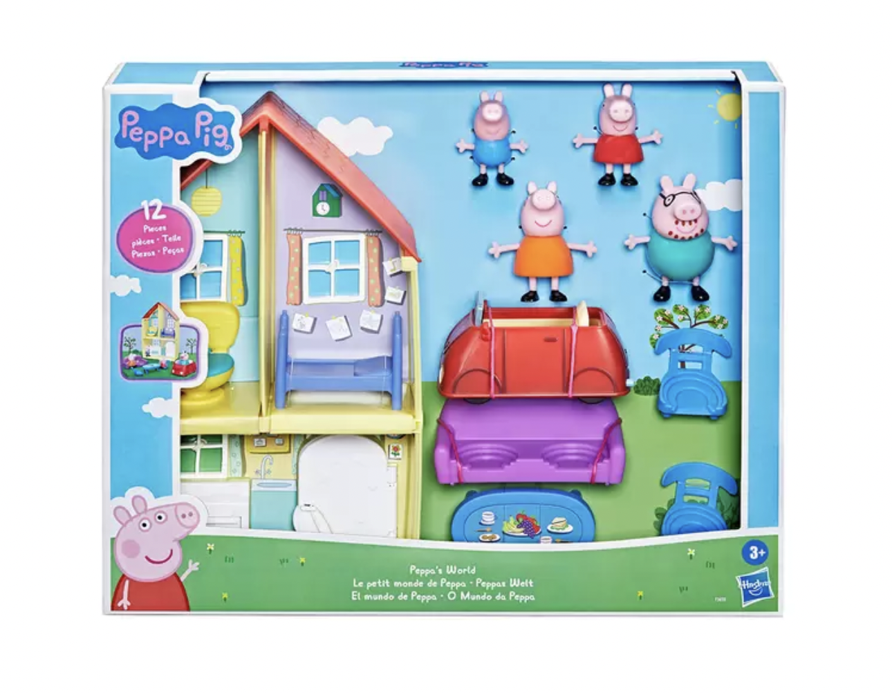 Set De Juego El Mundo De Peppa Pig Casa De Juegos