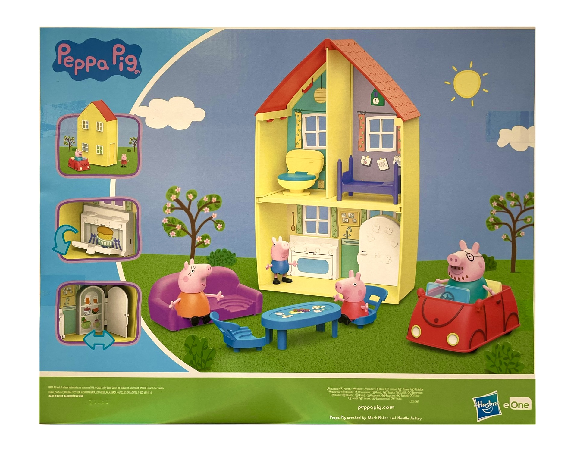 Set De Juego El Mundo De Peppa Pig Casa De Juegos