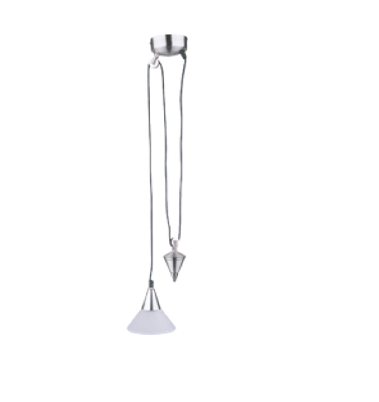 Lampara colgante Yo-Yo 1 luz Blanca