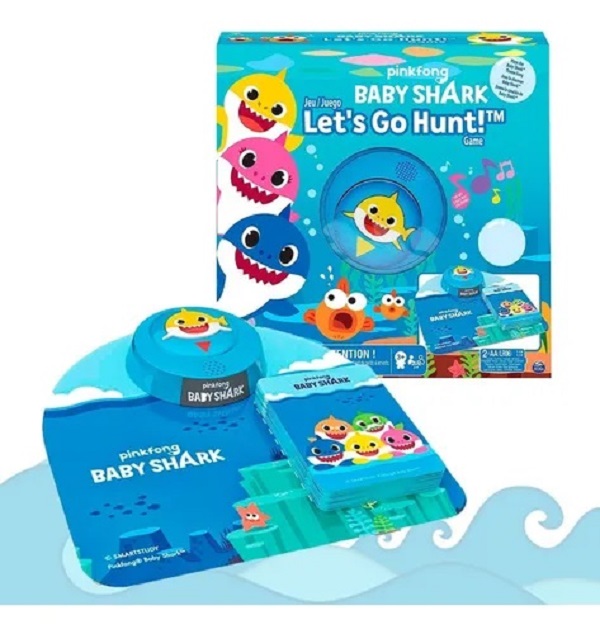 BABY SHARK  JUEGO DE MESA ¡VAMOS A CAZAR!