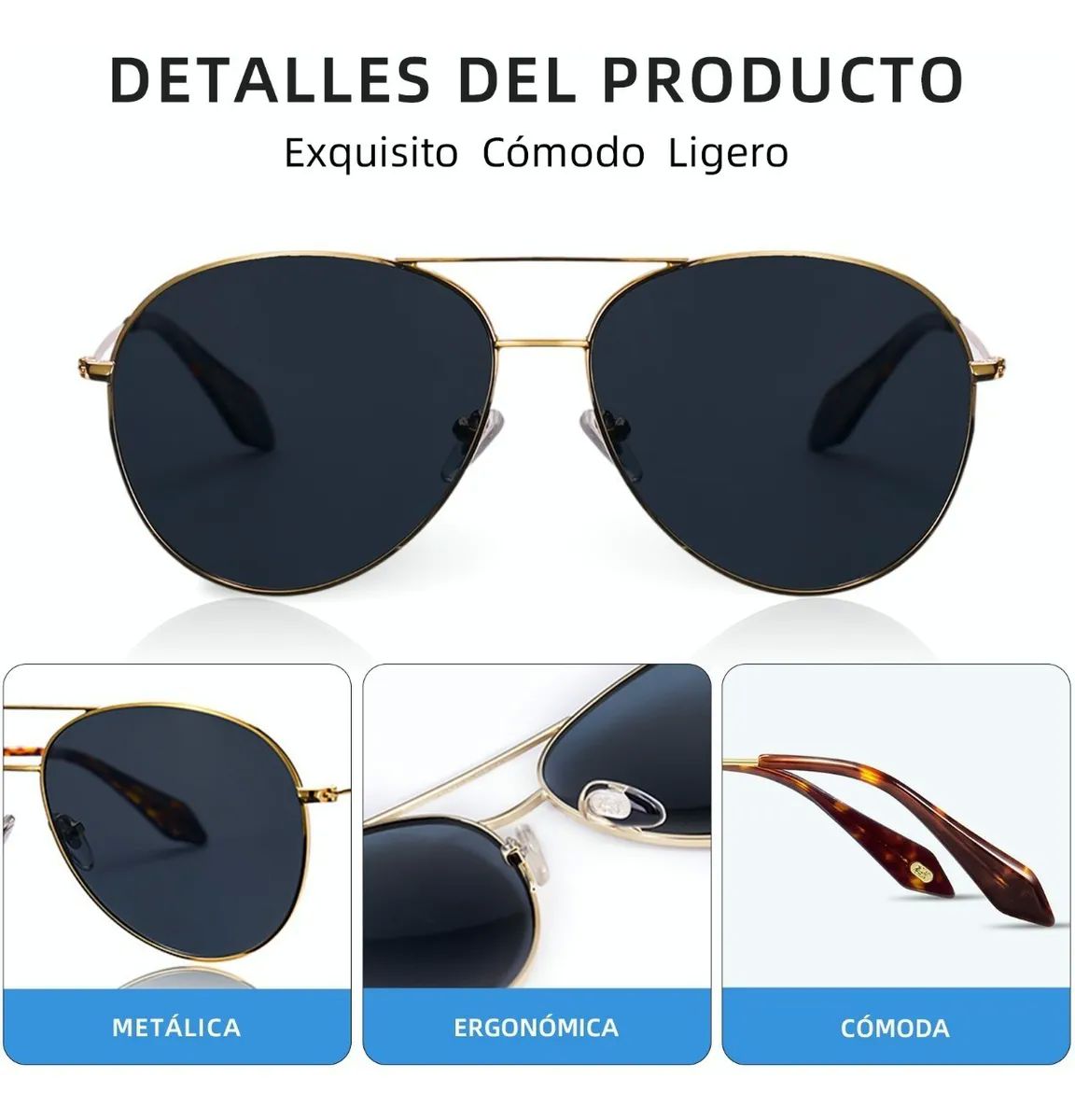 Lentes De Sol Dama Polarizados