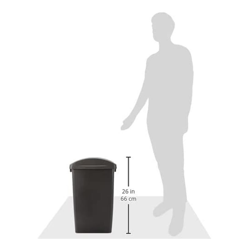 Bote de Basura y Reciclaje 47.3 L RUBBERMAID FG2692RECSHM WT