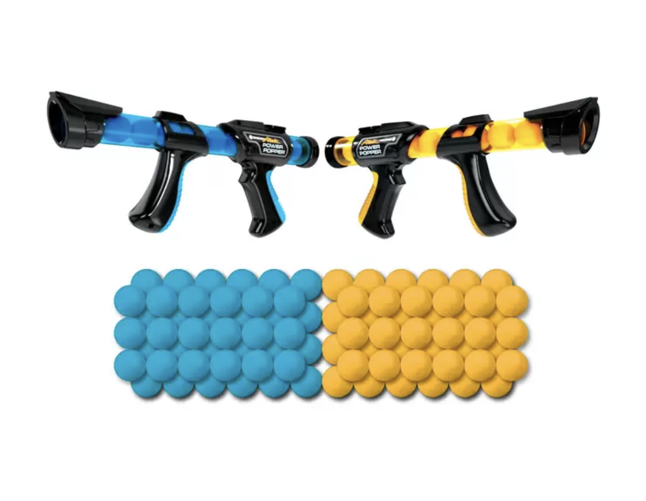 Atomic Power Popper, Paquete de 2 Lanzadores de Proyectiles de esponja