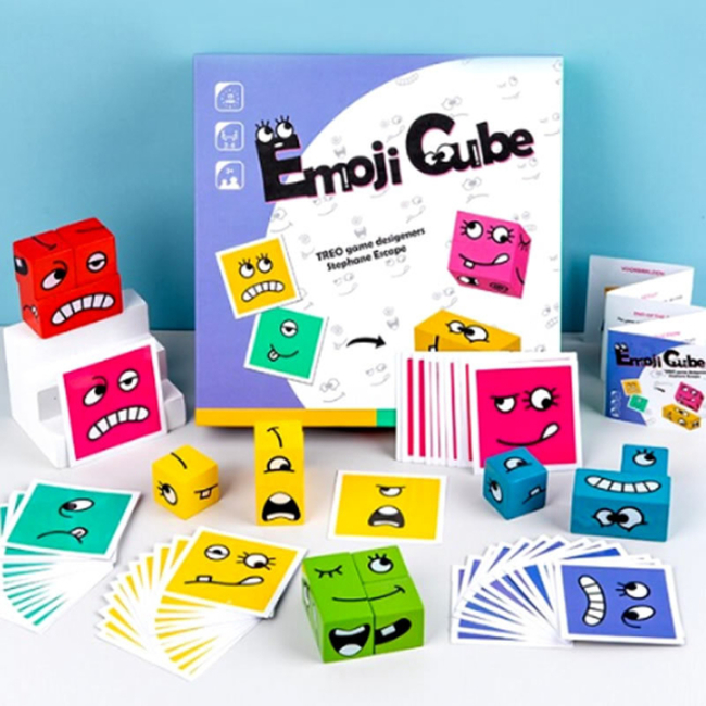 Emoji Cube Juego didáctico
