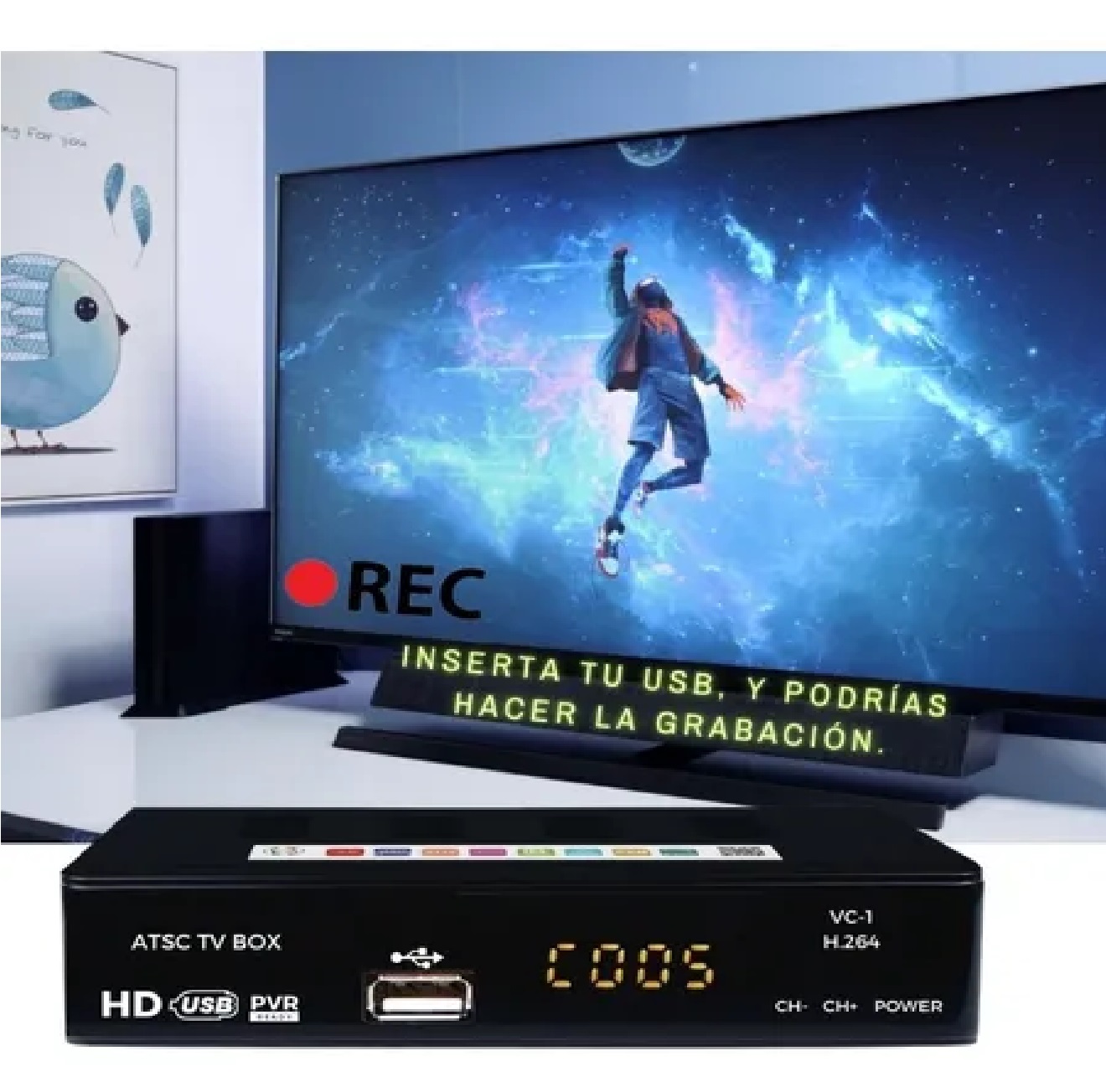 Convertidor Digital Señal HD Para tu Television Analoga Vecctronica Edición  Especial