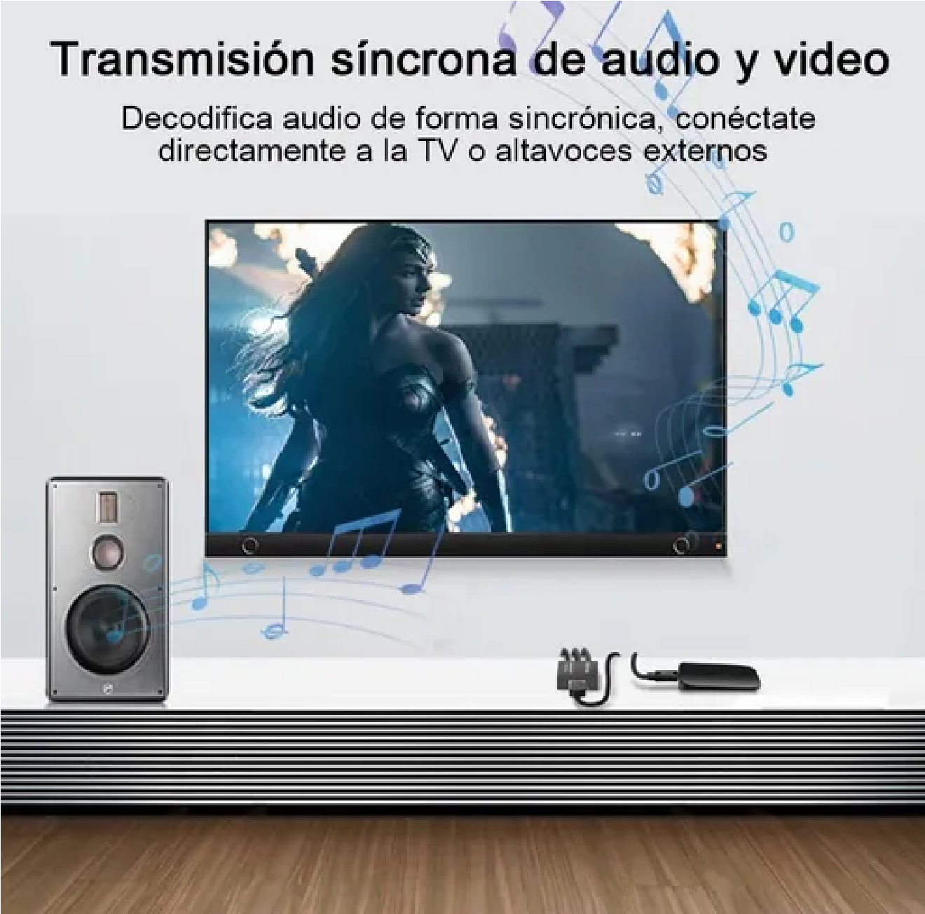 Adaptador De Convertidor De Audio Y Video Tv Hdmi A Rca
