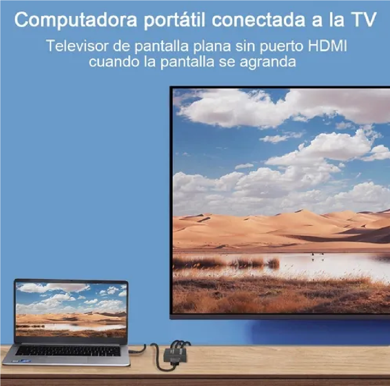 Adaptador De Convertidor De Audio Y Video Tv Hdmi A Rca