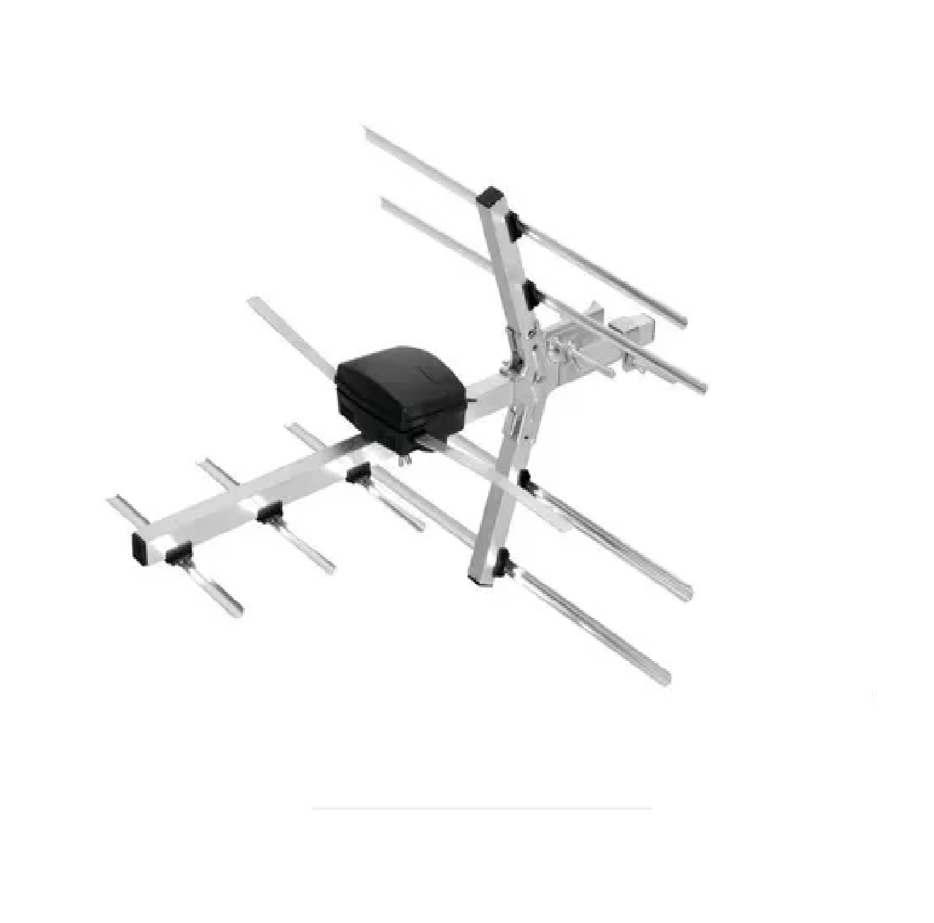 Antena Aérea 8 Elementos Television Radio Vhf Uhf Hdtv Full