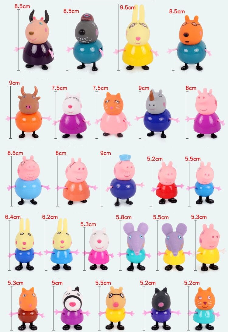 EL COLE Pequeña Cerdita Classroom Juego Escolar 25 Pcs/set