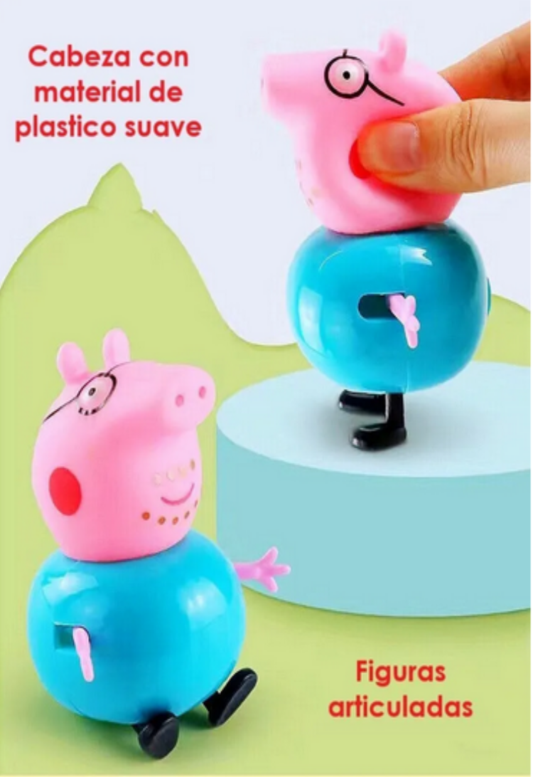 EL COLE Pequeña Cerdita Classroom Juego Escolar 25 Pcs/set