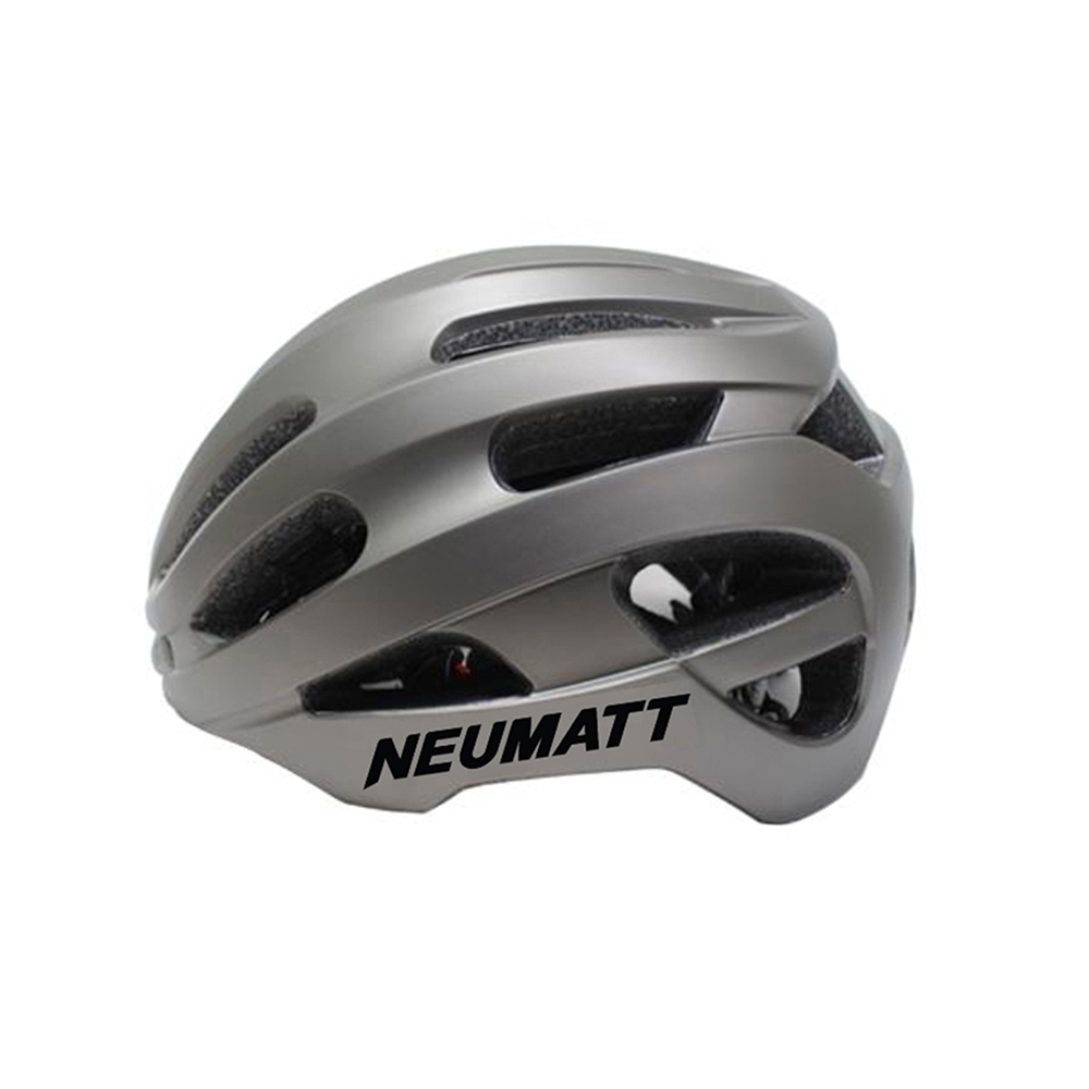 Casco Neumatt Mtb Ruta, Ligero, Luz Led Recargable.