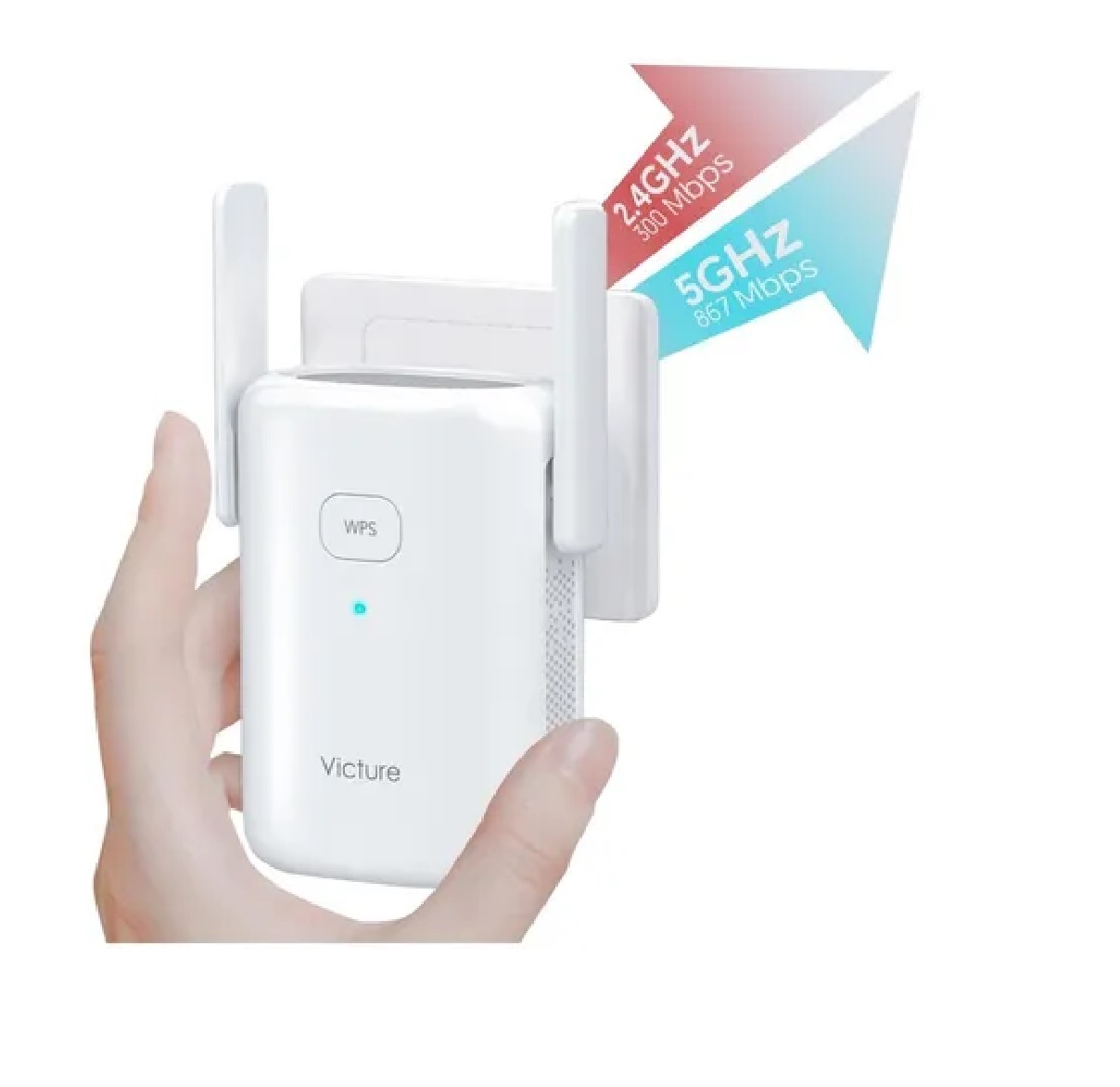 Repetidor Wifi Amplificador Señal 1200mbps 2 Banda