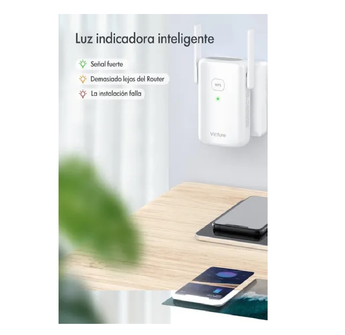 Repetidor Wifi Amplificador Señal 1200mbps 2 Banda