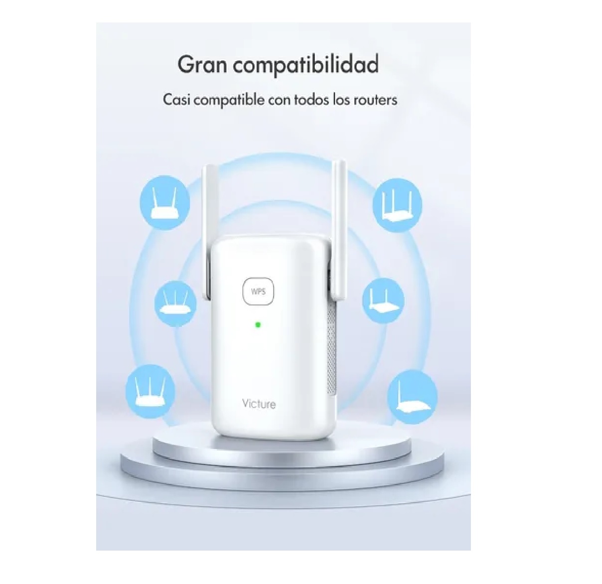 Repetidor Wifi Amplificador Señal 1200mbps 2 Banda
