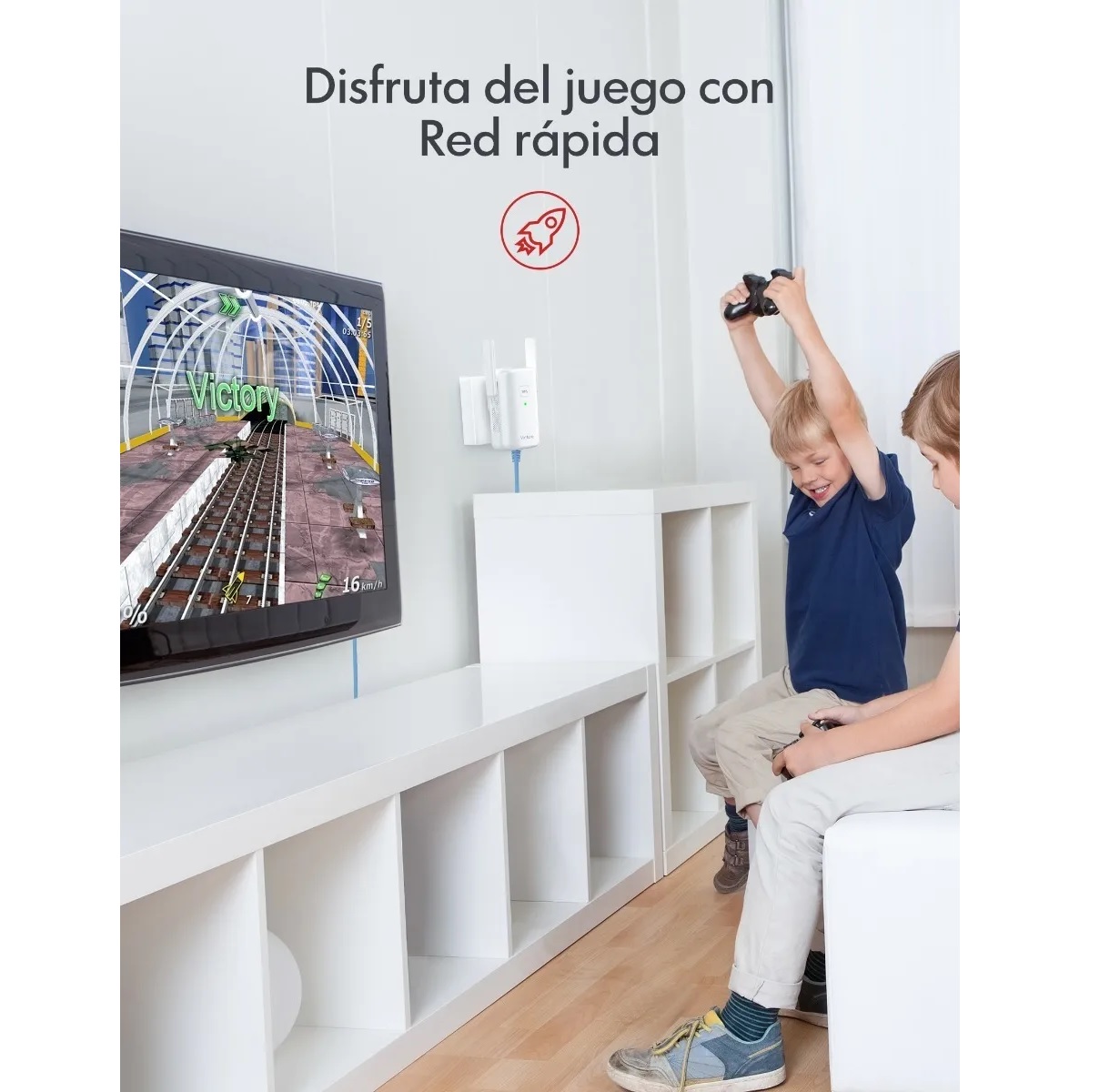 Repetidor Wifi Amplificador Señal 1200mbps 2 Banda