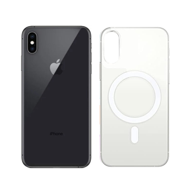 Apple iPhone XS Max 256GB Negro Reacondicionado Grado A + Funda Recargable