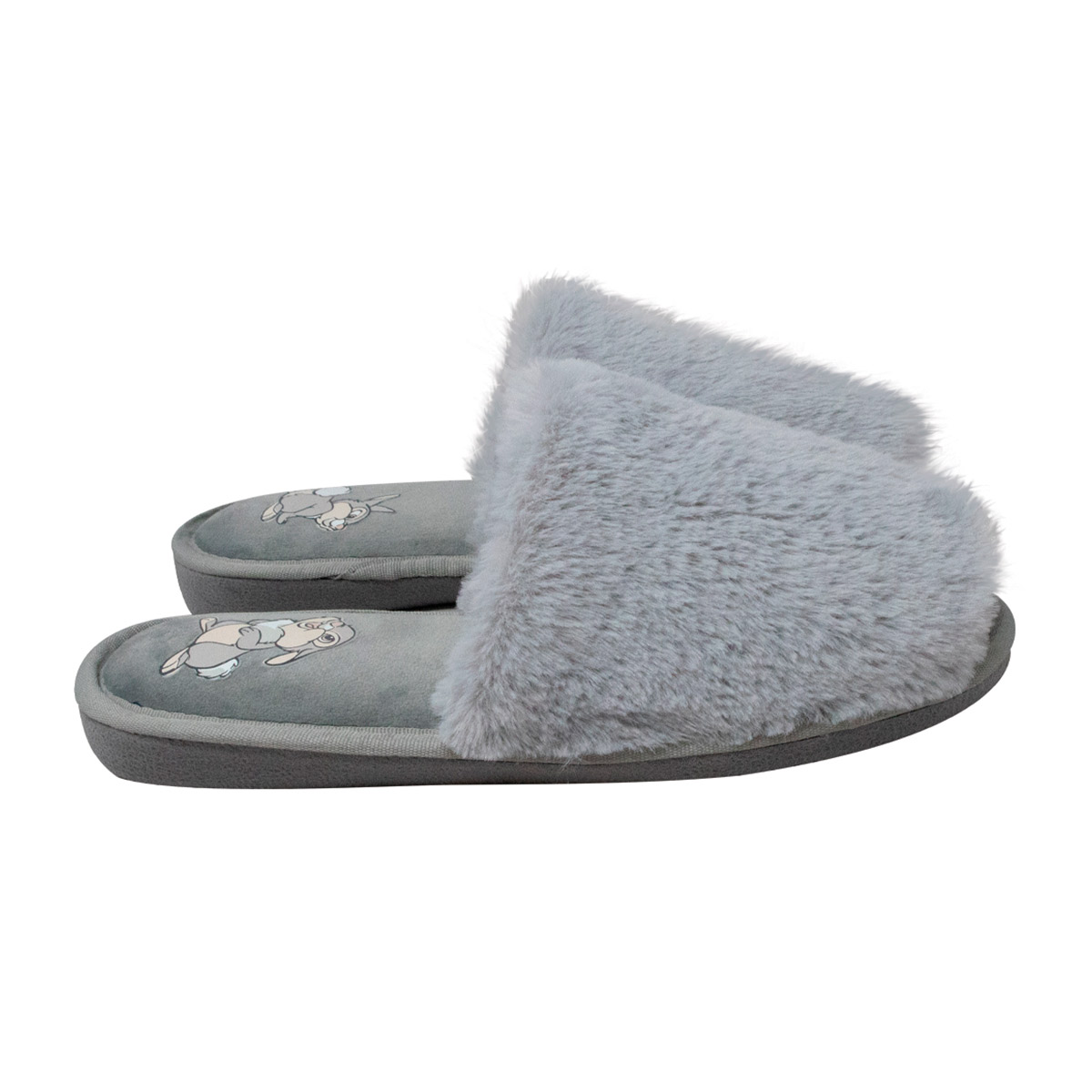 Pantuflas Disney Tambor De Bambi Color Gris