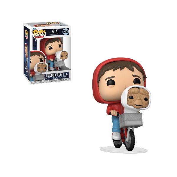 Elliot con ET en bicicleta Funko Pop ET 40 Aniversario