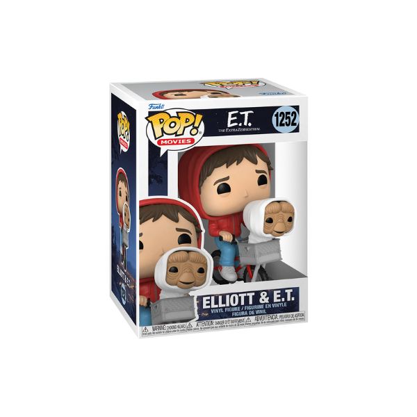 Elliot con ET en bicicleta Funko Pop ET 40 Aniversario