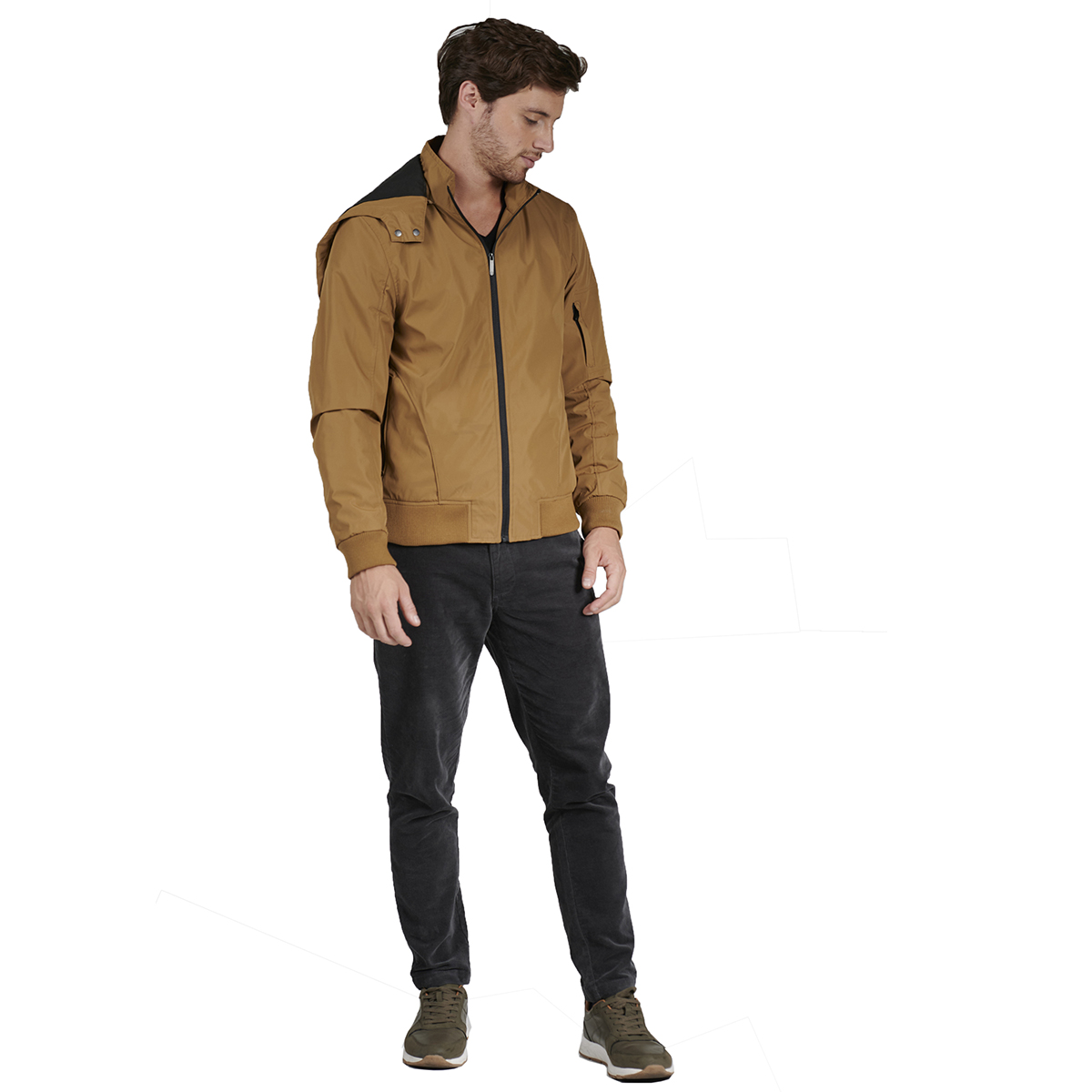 Chamarra Mochila Moderna Casual Para Hombre Generra 228406