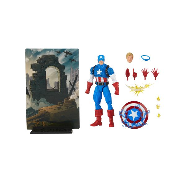 Capitan America Marvel Legends Retro 20 Aniversario