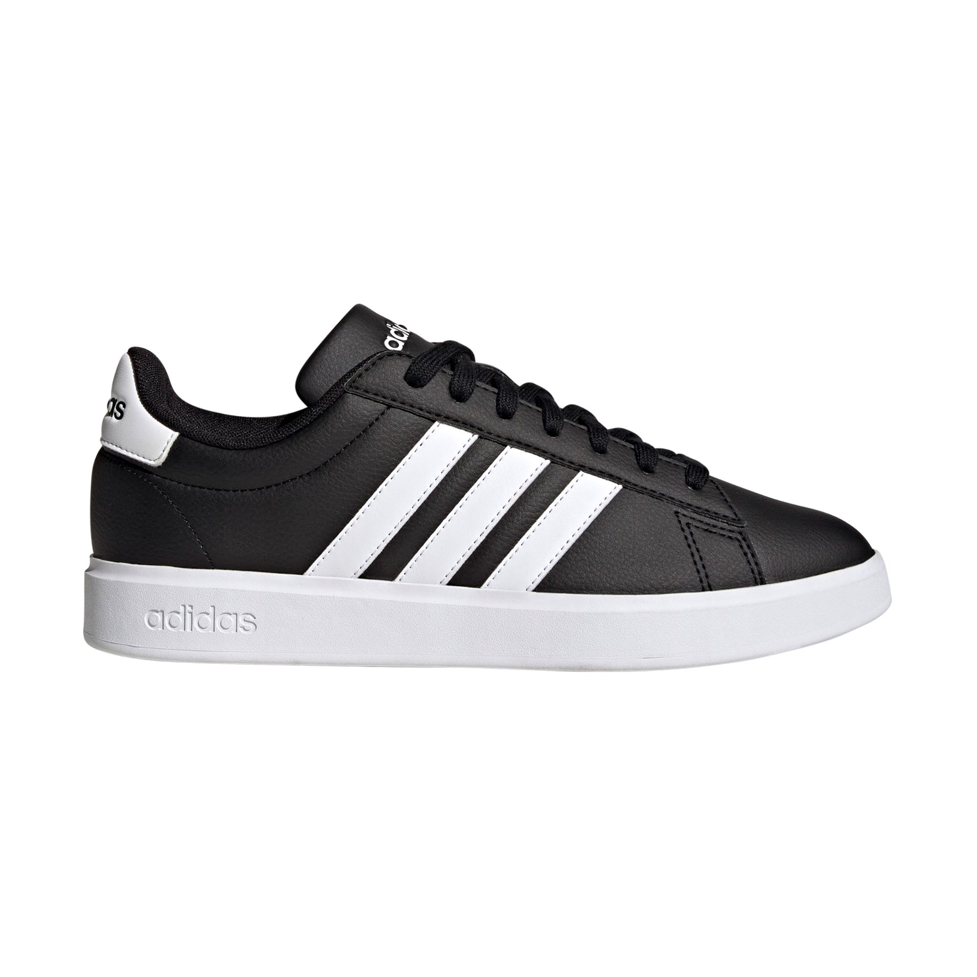 Tenis Adidas Grand Court 2.0 Lifestyle Negro con Blanco Hombre Originales GW9196
