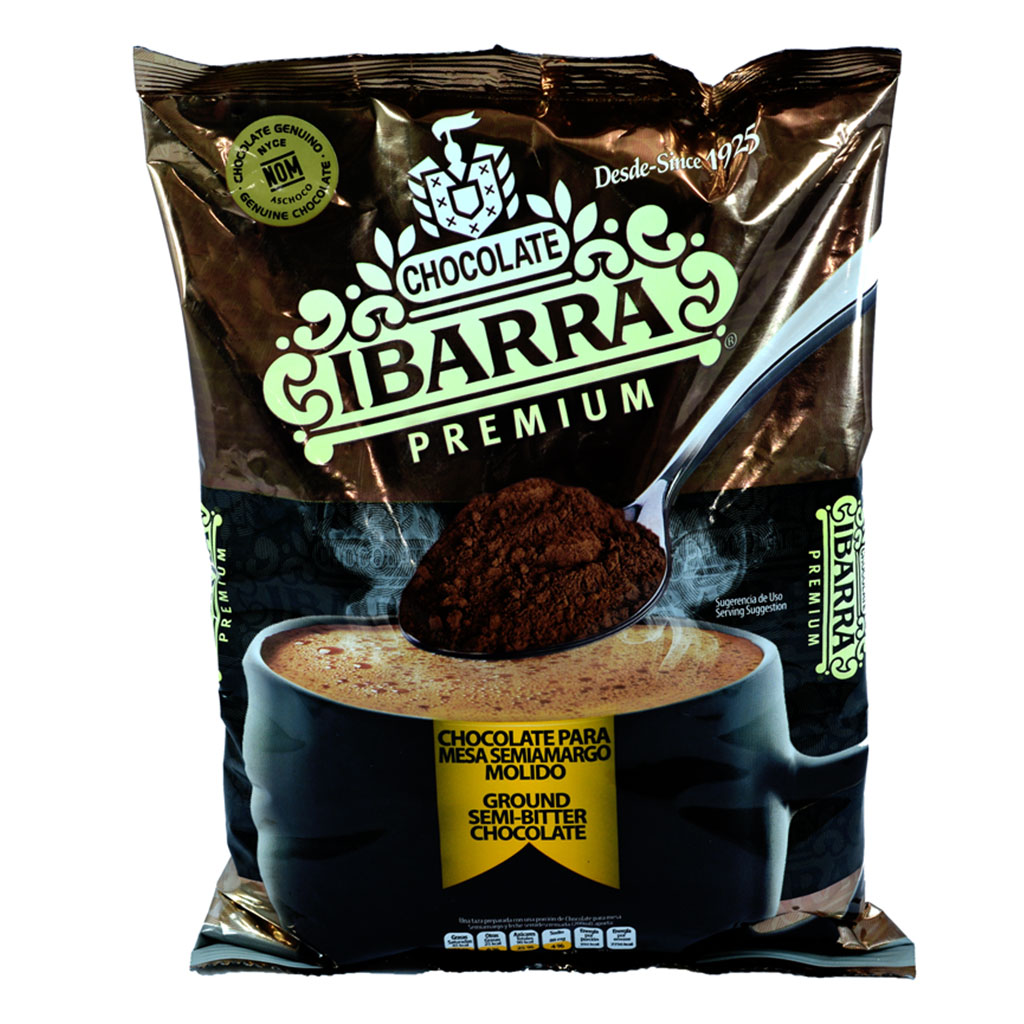 Chocolate Premium Semi-amargo Ibarra Molido Soluble 340gr