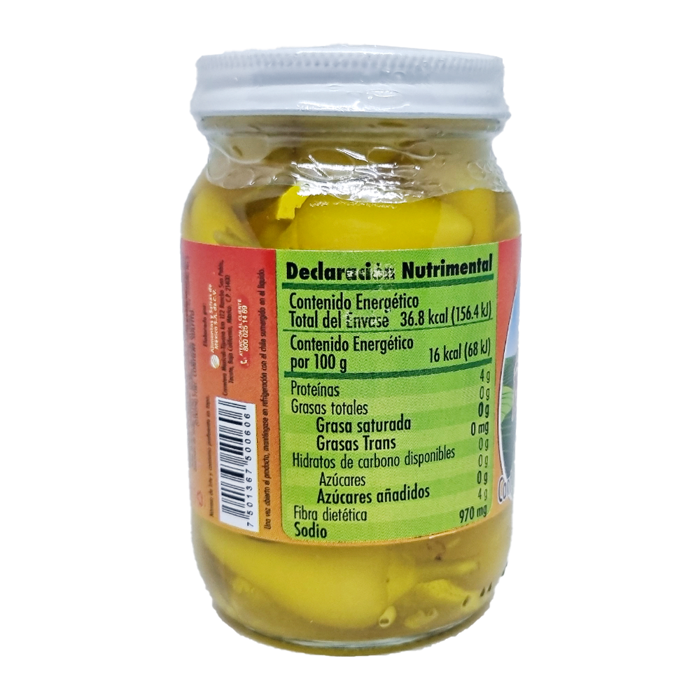 Chiles Güeros Encurtidos En Escabeche La Norteña 230g