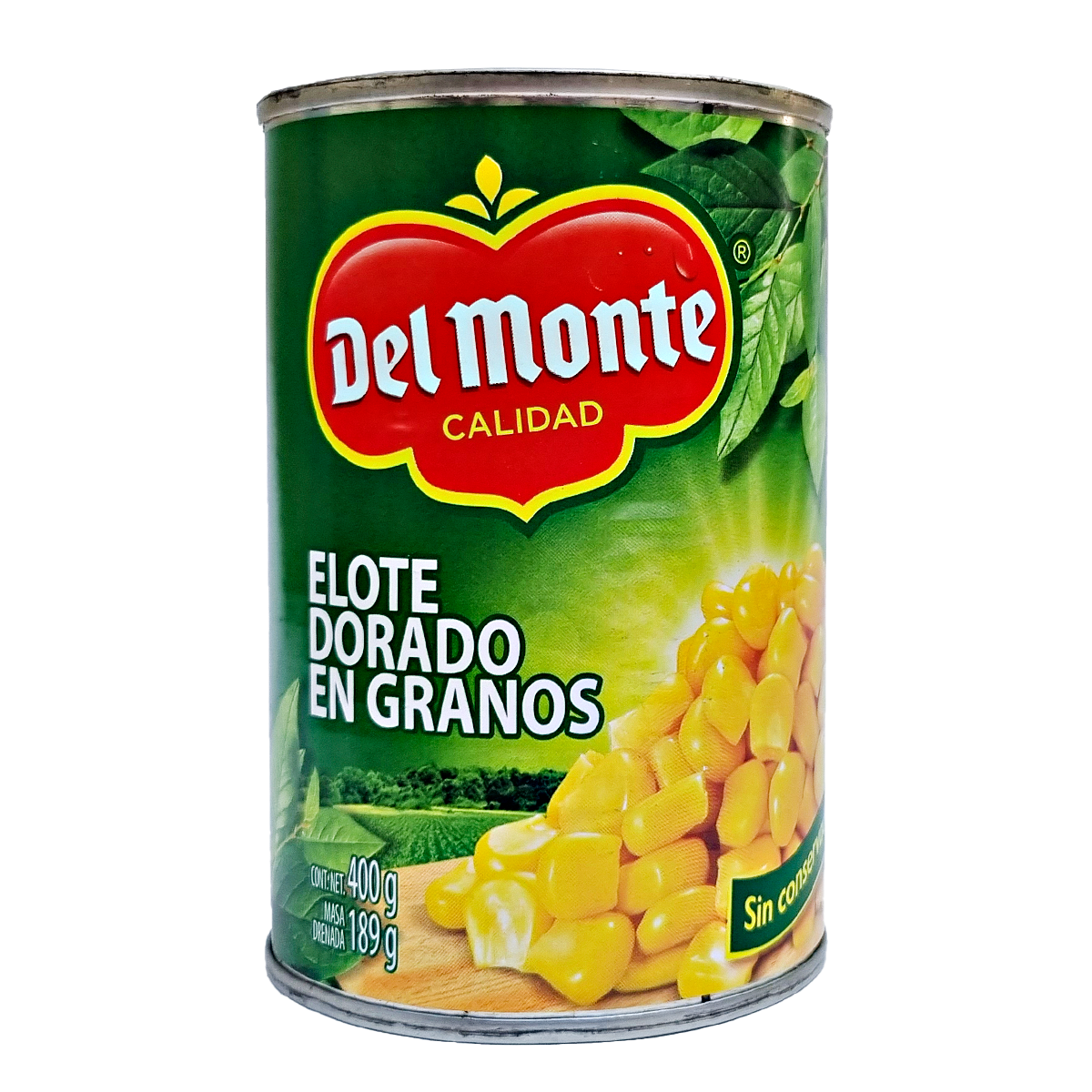 Elote En Grano Lata Del Monte 400g Ensaladas Dorado