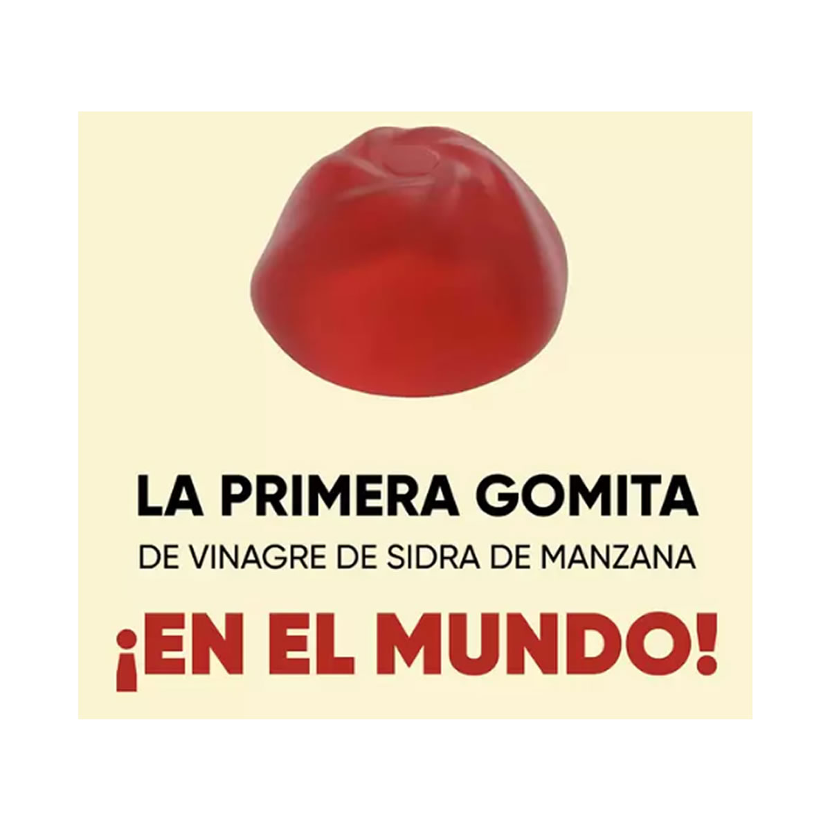 Gomitas de Vinagre de Manzana Goli 2 Frascos de 60 pzas c/u