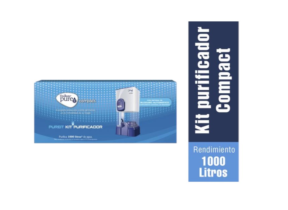 Repuesto Filtro Pureit Unilever Compact 1000 L