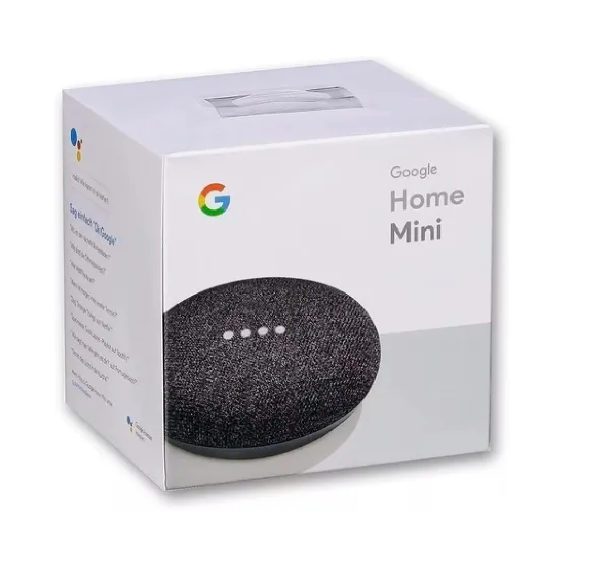 Google Home Mini con asistente virtual Google Assistant charcoal 110V/220V