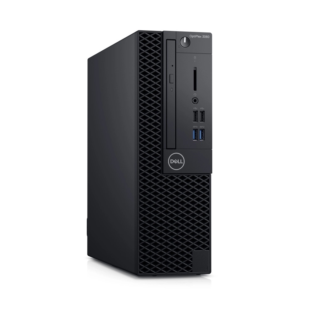 PC Dell OptiPlex 3060 SFF-Core i5, 8va gen- 8GB RAM- 256GB SSD- Monitor 22"- Windows 10 Pro- Equipo Clase A, Reacondicionado. 