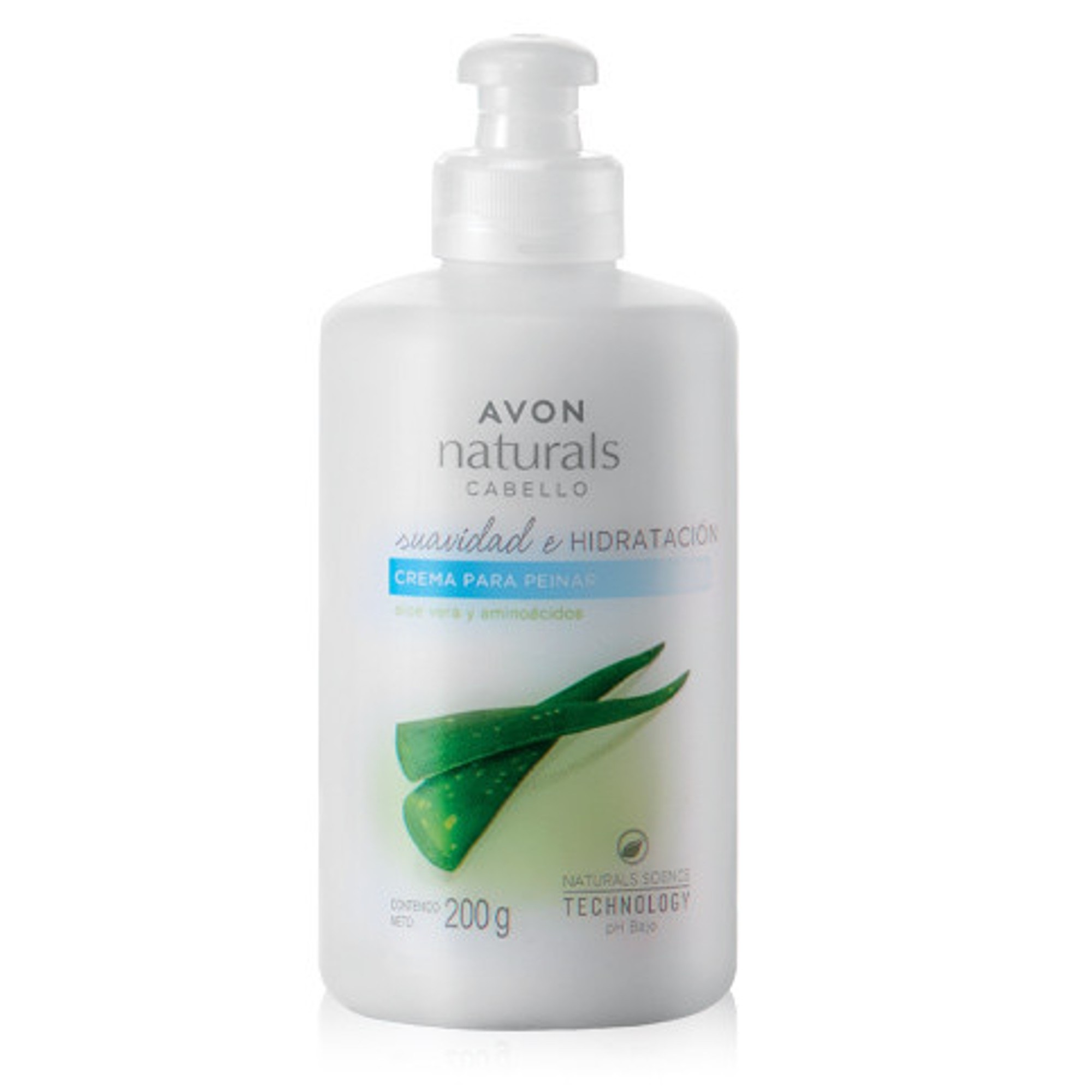 Crema Para Peinar Aloe Vera Y Aminoacidos Naturals Avon