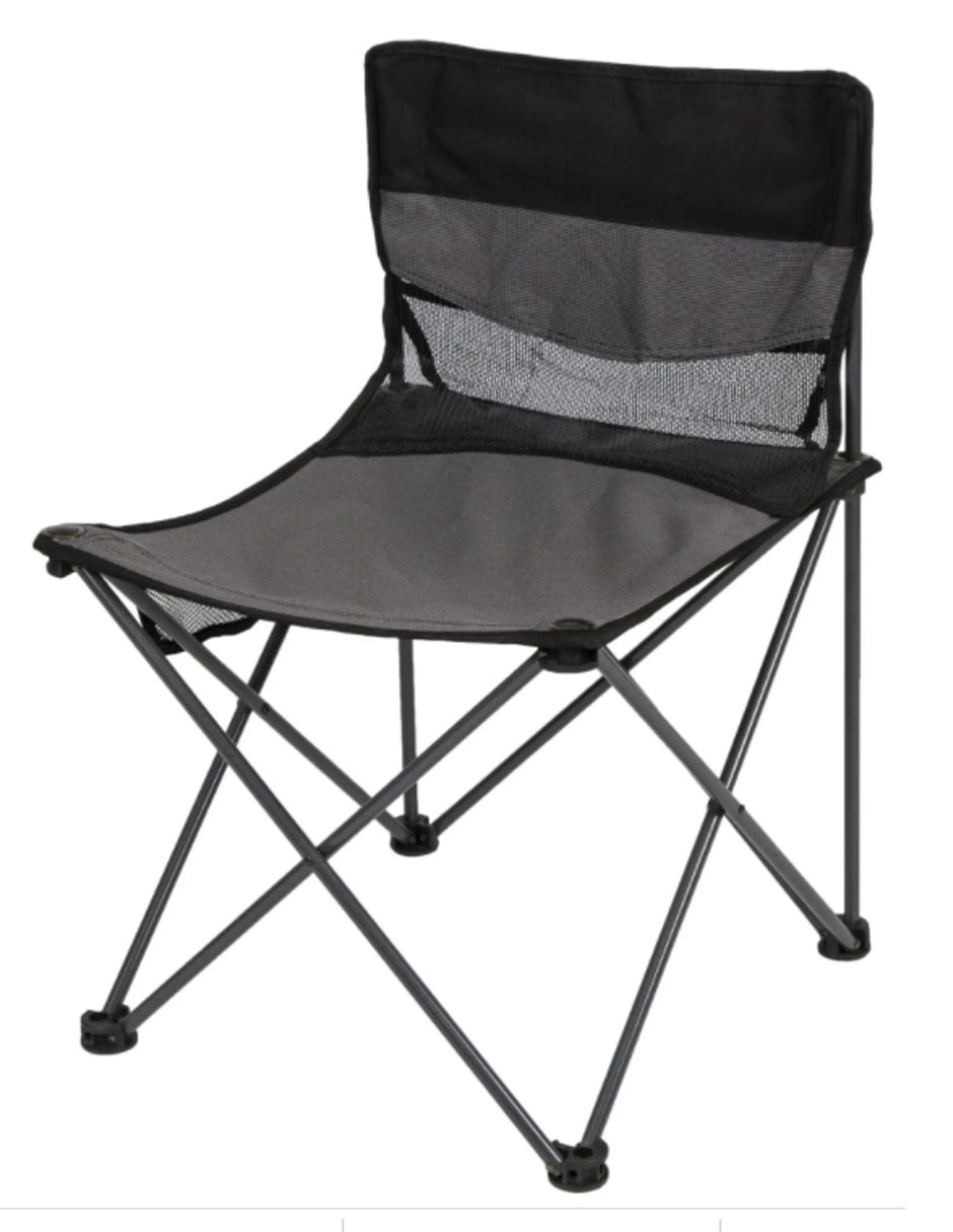 Silla con respaldo plegable para campismo y playa Stansport G-390