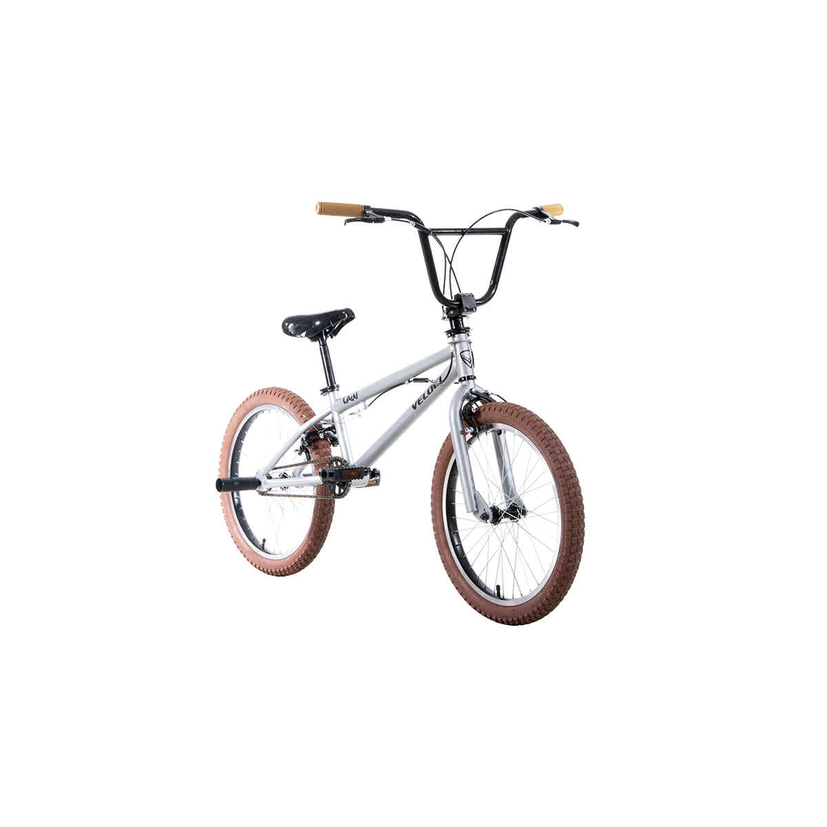 Bicicleta Veloci Law Freestyle Rodada 20 Plata BMX