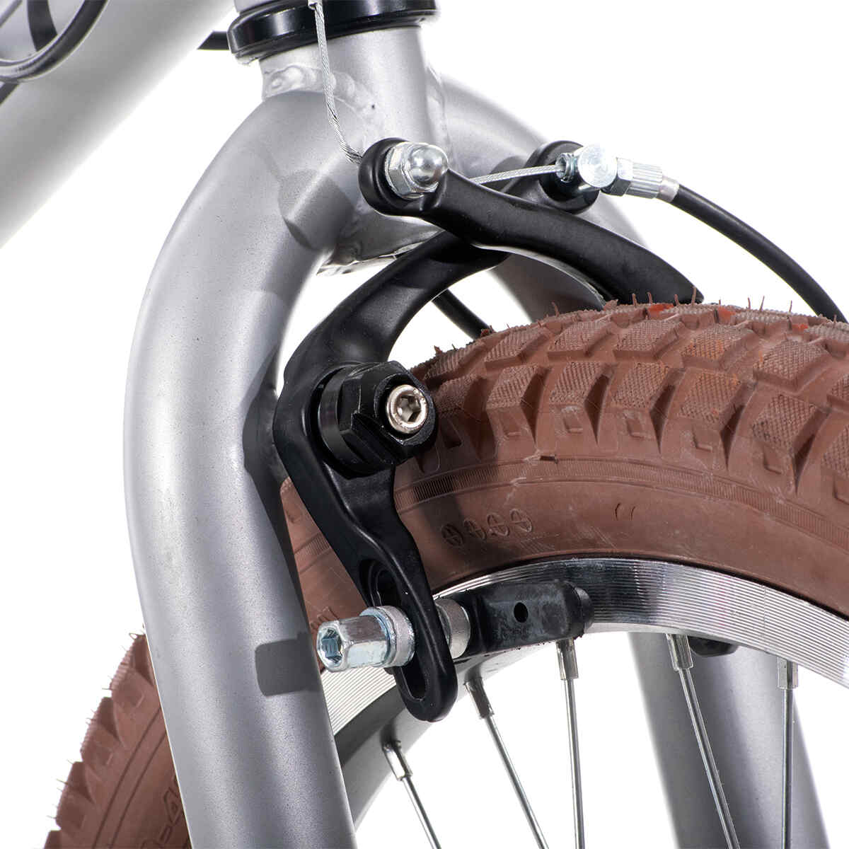 Bicicleta Veloci Law Freestyle Rodada 20 Plata BMX