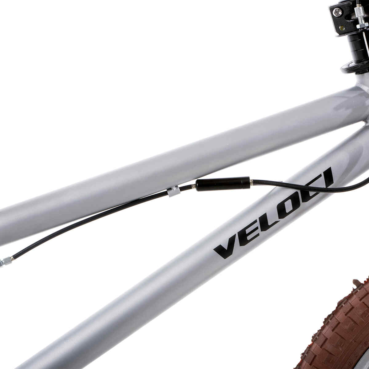 Bicicleta Veloci Law Freestyle Rodada 20 Plata BMX