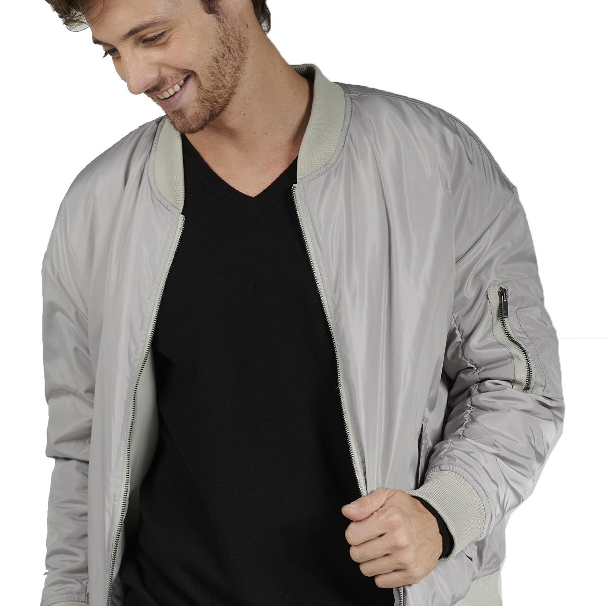 Chamarra Bomber Para Hombre Generra 228409