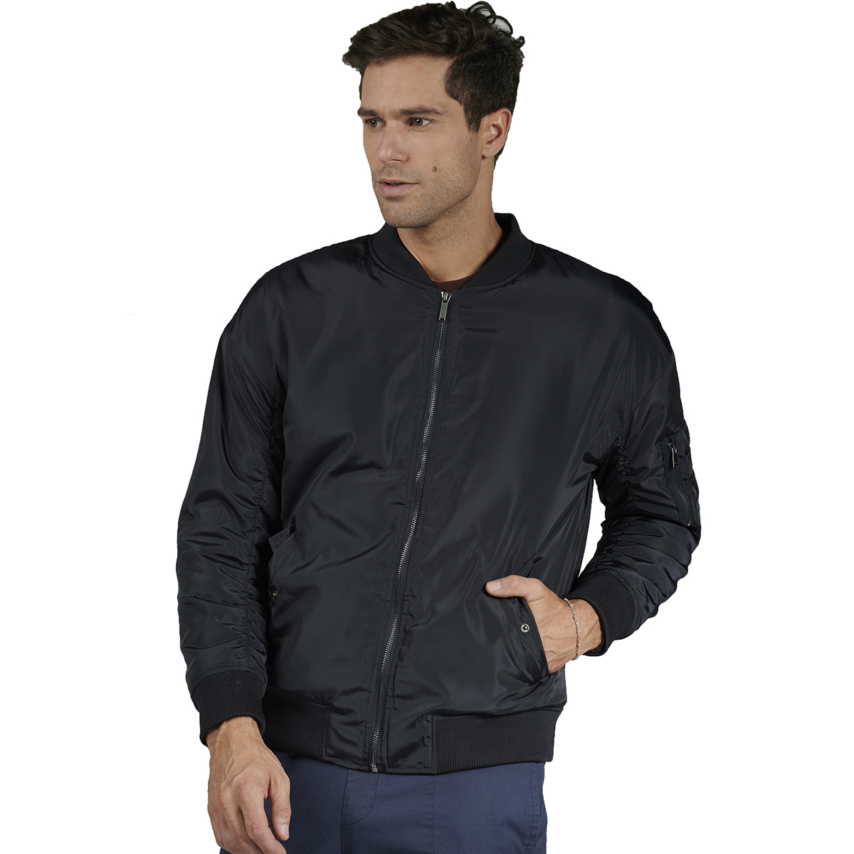Chamarra Bomber Para Hombre Generra 228409