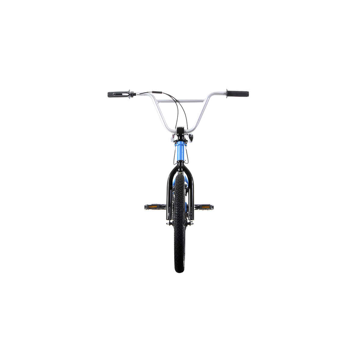 Bmx negra con online azul