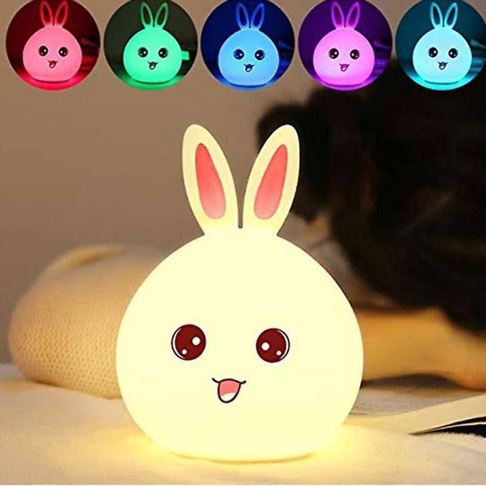 Bocina Bluetooth con Lámpara Led Touch Gadgets & Fun Diseño conejo kawaii