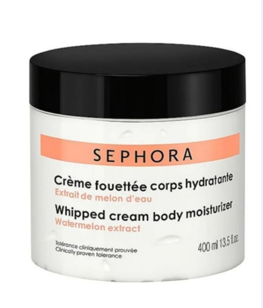 Crema hidratante corporal con extracto de sandia, Sephora 400ml