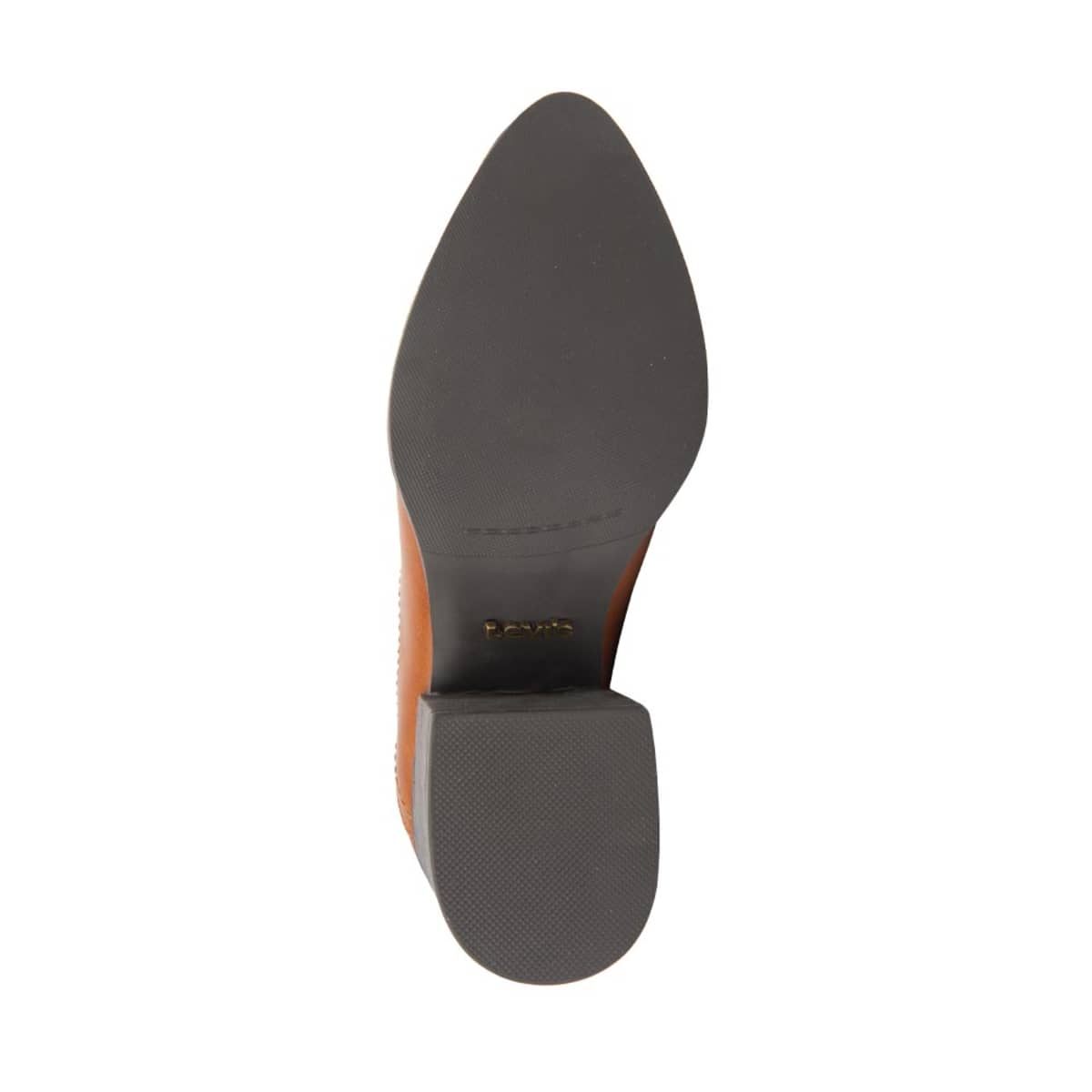 Botas vaqueras de piel color café / verde camuflaje, marca Levi's, para mujer, mod. 1056079