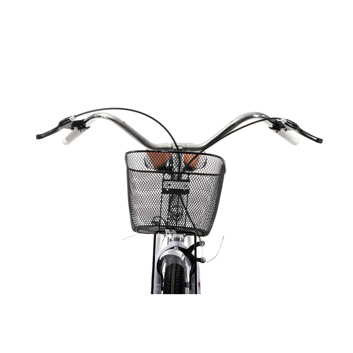 Bicicleta Veloci Spring City Rodada 24 Blanco Urbana