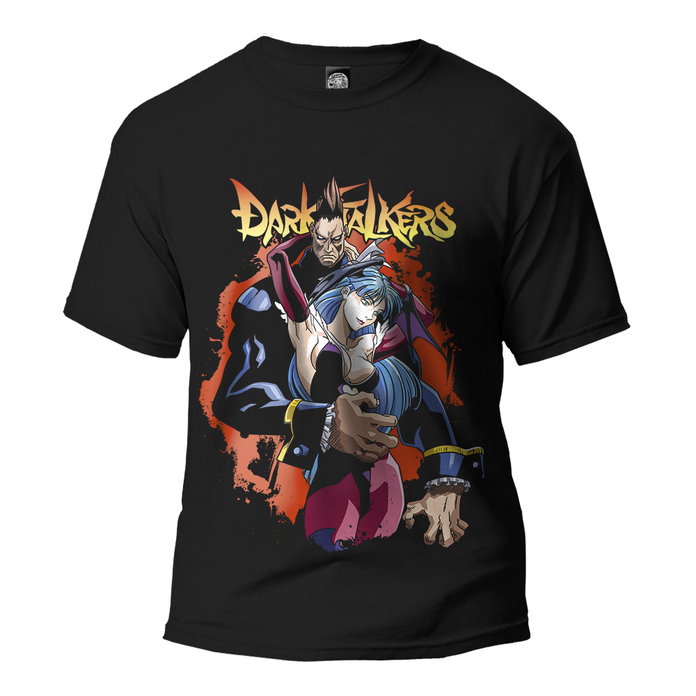 Playera Darkstalkers 3b Morrigan Capcom Street Fighter