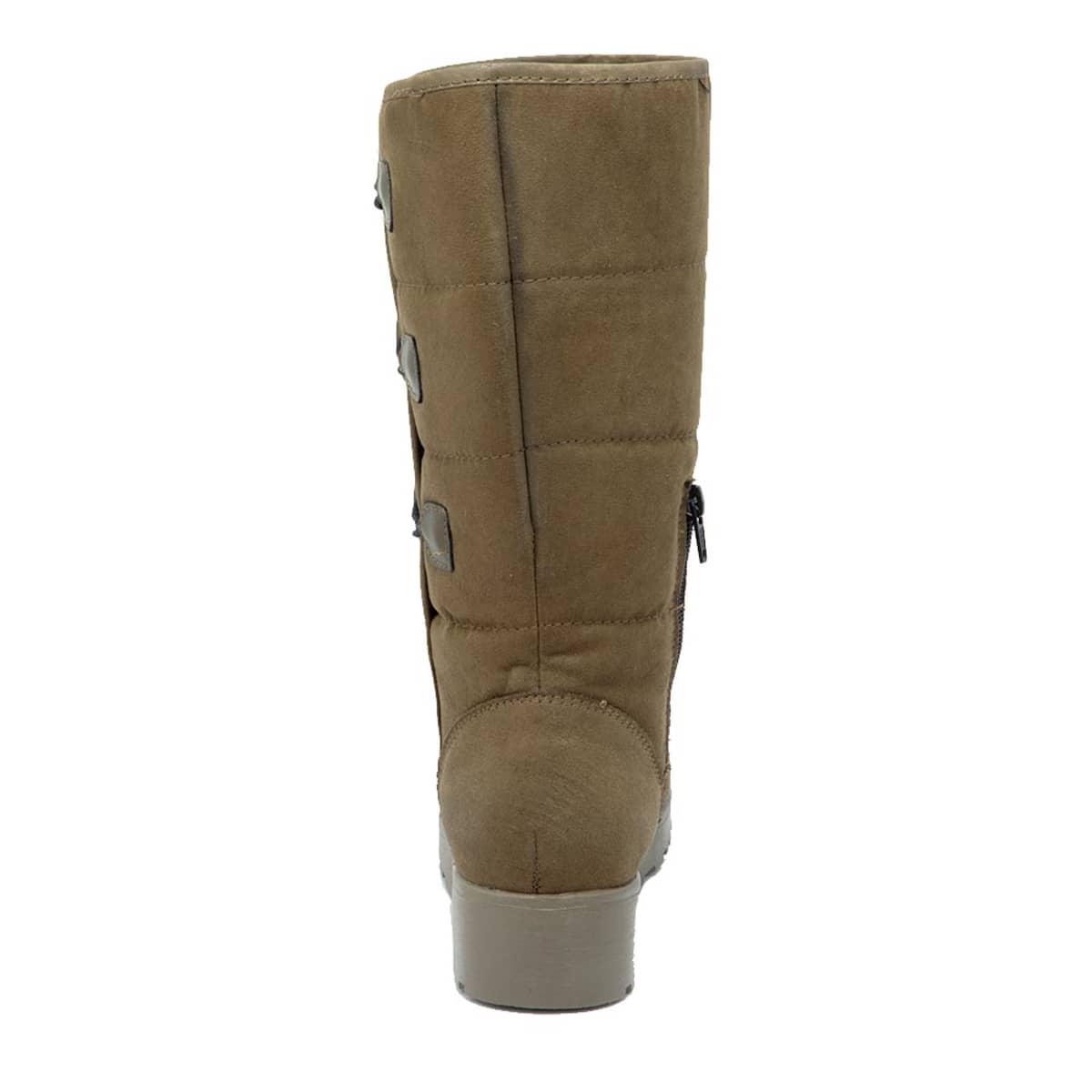 Botas color café tipo Ugg, marca PBPS, invernales, con botones, mod. 1056707